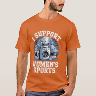 Camiseta Apoyo Deportes Femeninos Inutilizable Humor Adulto