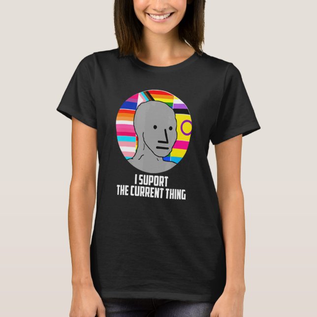 Camiseta Apoyo El Actual Meme Idahobit Lgbt Sup (Anverso)