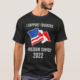 Camiseta Apoyo el Convoy de la Libertad de Camioneros 2022