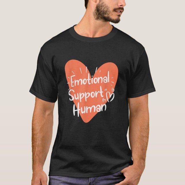 Camiseta Apoyo emocional (Anverso)