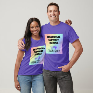 Camiseta Apoyo emocional a los abrazos humanos en el arco i