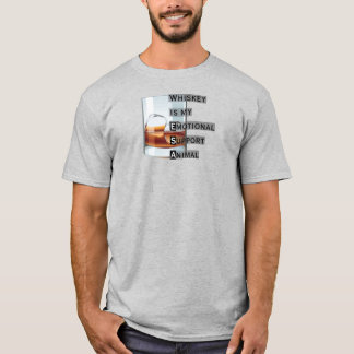 Camiseta Apoyo emocional para el Whiskey Animal