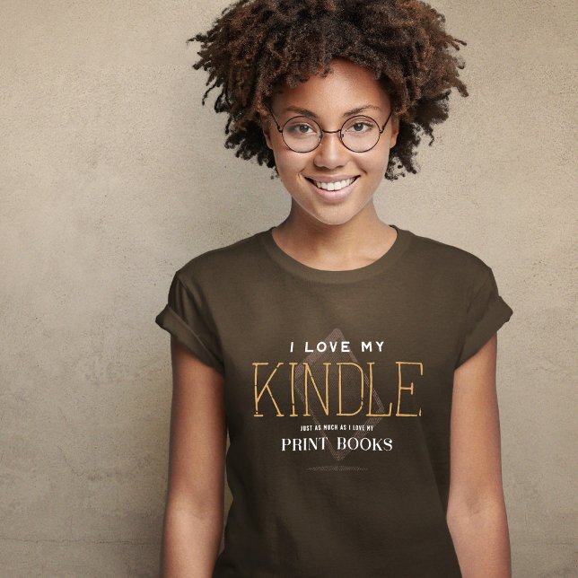 Camiseta Apoyo Emocionalmente los libros de Kindle e Print (Subido por el creador)
