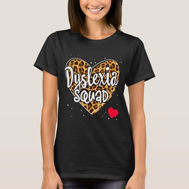 Camiseta Apoyo escolar de profesores leyendo Escuadrón de d (Anverso)