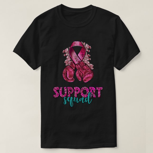 Camiseta Apoyo Escuadrón de Concienciación sobre el Cáncer  (Diseño del anverso)