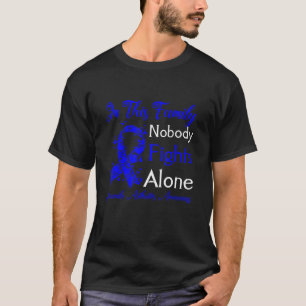 Camiseta Apoyo familiar Cinta azul Artritis Juvenil Awar