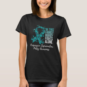 Camiseta Apoyo familiar Progresista Supranuclear Palsy Awar