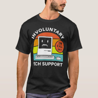 Camiseta Apoyo Involuntarioech Divertido