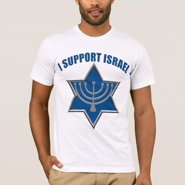 Camiseta Apoyo Israel (Anverso)