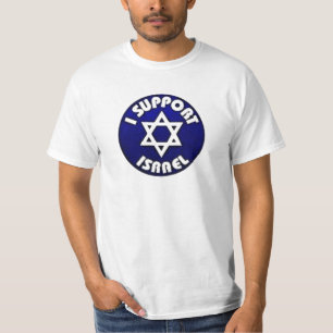 Camiseta Apoyo Israel - estrella del מגןדוד de David