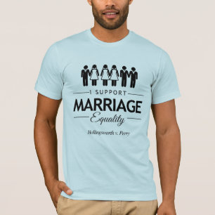 CAMISETA APOYO LA DECISIÓN JUDICIAL SOBRE IGUALDAD MATRIMON