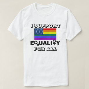 CAMISETA APOYO LA IGUALDAD PARA TODOS