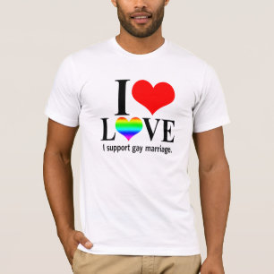 Camiseta Apoyo matrimonio homosexual