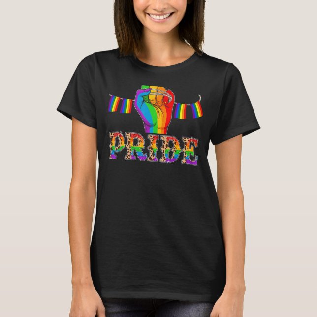Camiseta Apoyo Mes De Concienciación Para El Orgullo Lgbt C (Anverso)