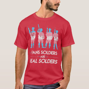 Camiseta Apoyo militar transgénero Derechos Trans5964
