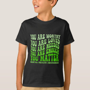 Camiseta Apoyo Motivacional Guerrero Conciencia de Salud Me