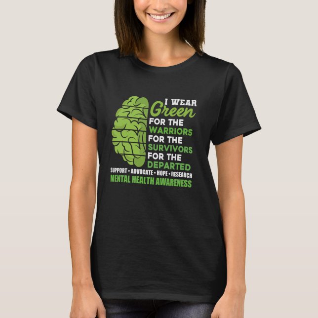Camiseta Apoyo Motivador Salud Mental Inspiradora A (Anverso)
