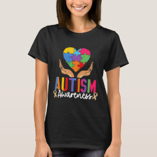 Camiseta Apoyo para la Conciencia del Autismo Autista Autis