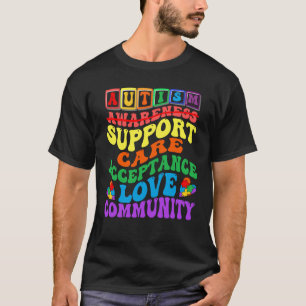 Camiseta Apoyo para la Conciencia del Autismo para Niños Ni