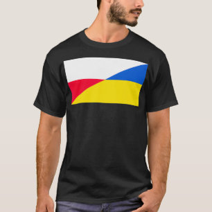 Camiseta Apoyo polaco a la bandera ucraniana y Pola