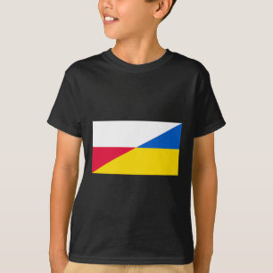 Camiseta Apoyo polaco a Ucrania Bandera ucraniana y Pola