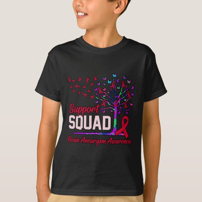 Camiseta Apoyo Squad Brain Aneurysm Awareness Mes Suppo (Anverso)