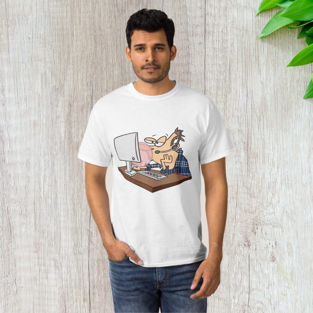 Camiseta Apoyo Tecnológico Con Una Burbuja (Subido por el creador)