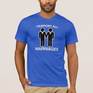 CAMISETA APOYO TODOS LOS MATRIMONIOS POR IGUAL