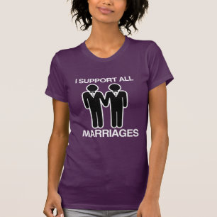 CAMISETA APOYO TODOS LOS MATRIMONIOS POR IGUAL