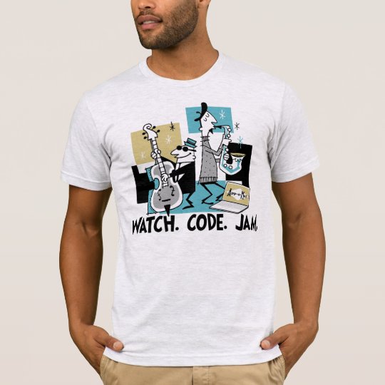 Camiseta App-o-Estera: Reloj. Código. Atasco