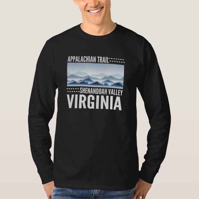 Camiseta Appalachian Trail Hikers Hiking at Shenandoah's Va (Anverso)