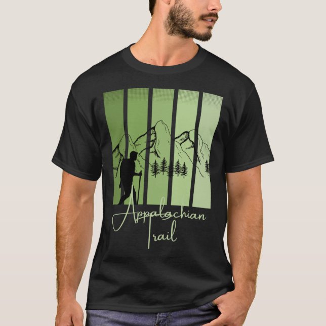 Camiseta Appalachian Trail Hiking National Park East Coast  (Anverso)
