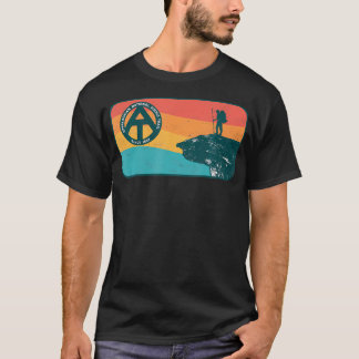 Camiseta Appalachian Trail Retro Mcafee'S Knob Hiking Shirt