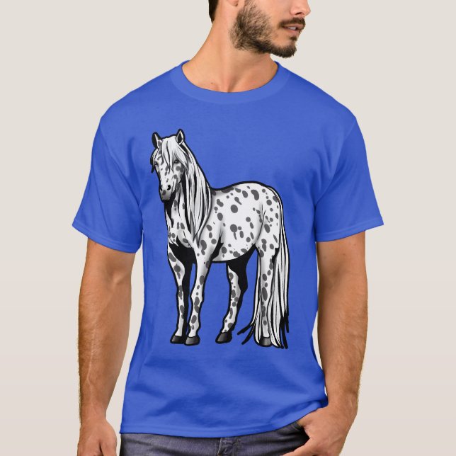 Camiseta Appaloosa Caballo Riding Regalo actual Pony Chica  (Anverso)