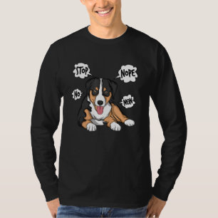 Camiseta Appenzeller Mountain Dog Nope