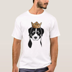 Camiseta Appenzeller Sennenhund Perro Con Corona