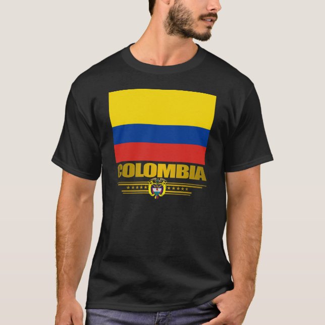 Camiseta Apperal "Orgullo Colombia" (Anverso)