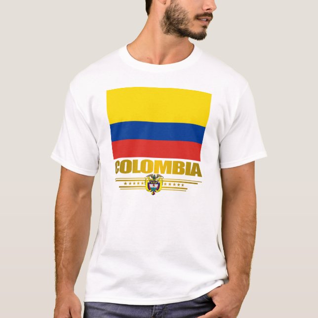 Camiseta Apperal "Orgullo Colombia" (Anverso)