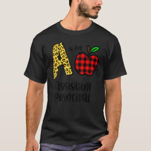 Camiseta Apple A Es Para El Director Auxiliar De Vuelta A L