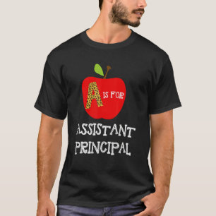 Camiseta Apple A Es Para El Director Auxiliar De Vuelta A L