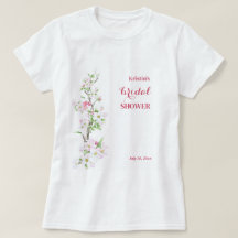 Apple Blossom Full Personalizable Bridal Shower