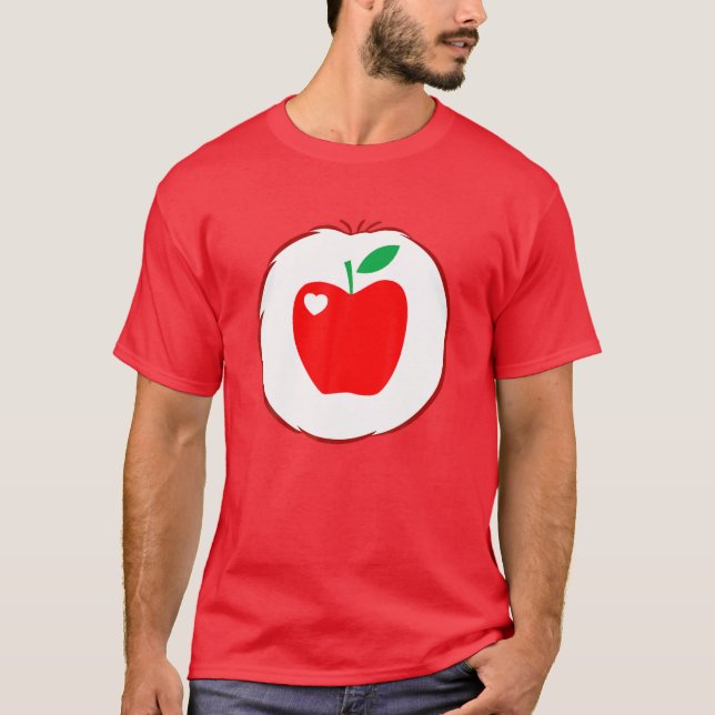 Camiseta Apple-Care-For-Bear-Heart-Costume Halloween Gifts (Anverso)