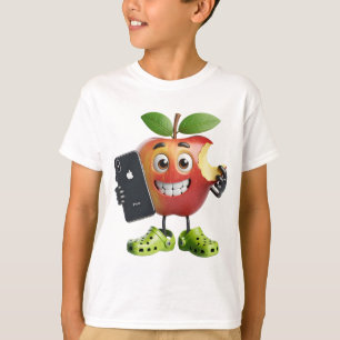 Camiseta Apple con un iPhone, de Natasha Us