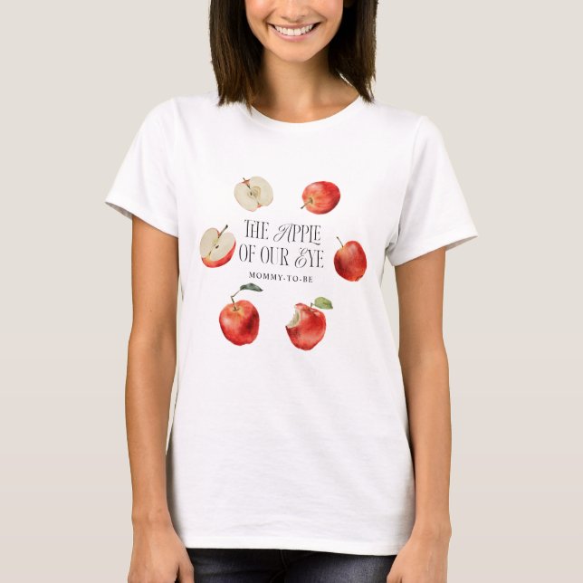 Camiseta Apple De Nuestro Ojo Mami Para Ser (Anverso)