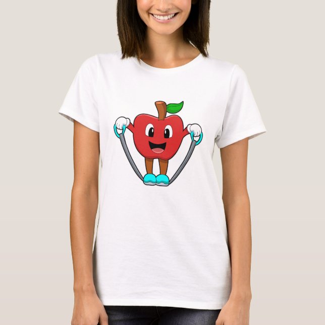 Camiseta Apple en gentileza con Rope (Anverso)