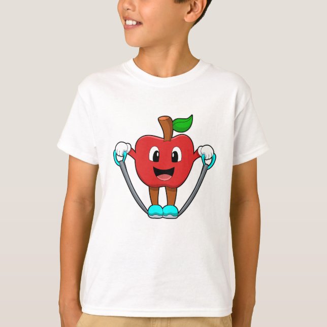 Camiseta Apple en gentileza con Rope (Anverso)