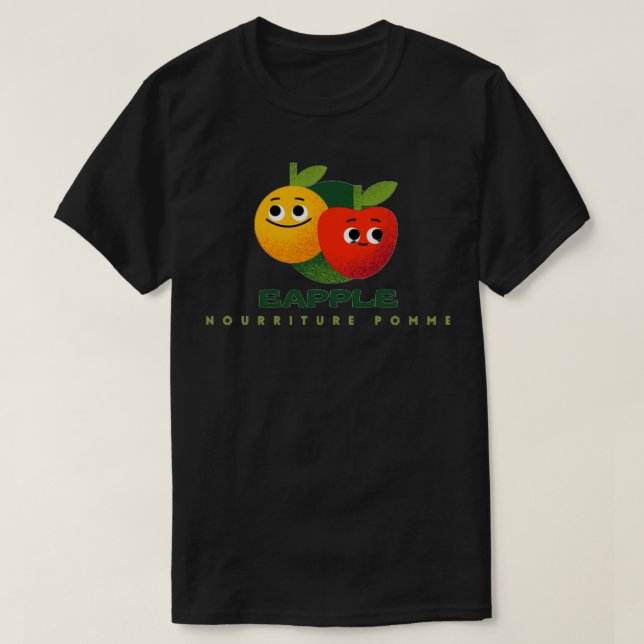 Camiseta apple food Classic TShirt (Diseño del anverso)