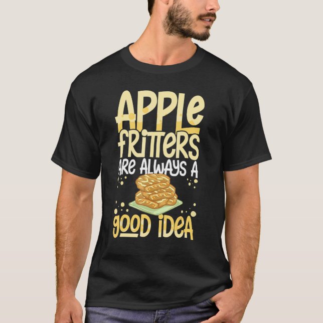 Camiseta Apple Fritter Recipes Donuts Bread Gluten Free Veg (Anverso)