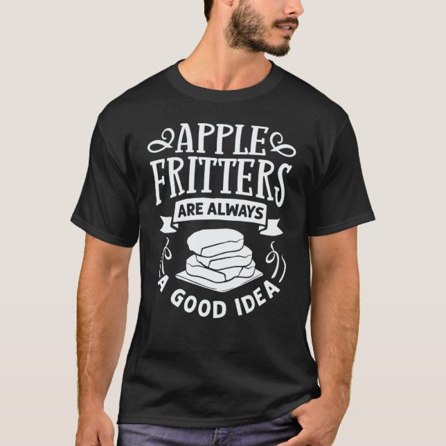 Camiseta Apple Fritter Recipes Donuts Bread Gluten Free Veg (Anverso)
