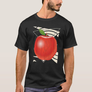 Camiseta Apple Fruit Food Vegan Vitamins Fruit Apple  1